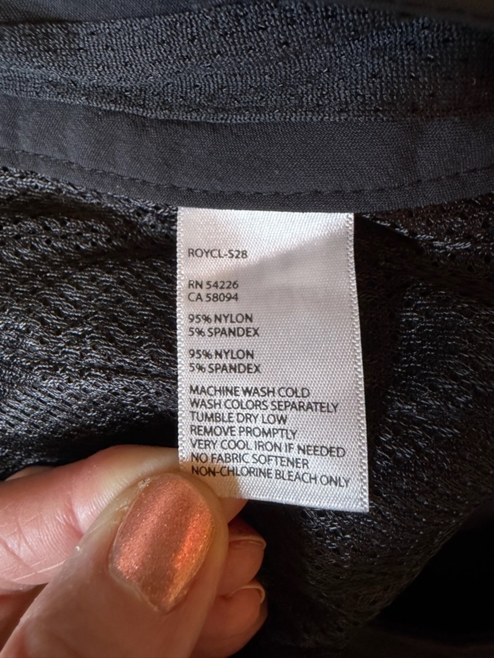 Royal Robbins Black travel shorts with Branded Waist Tag - Picture 4 of 7